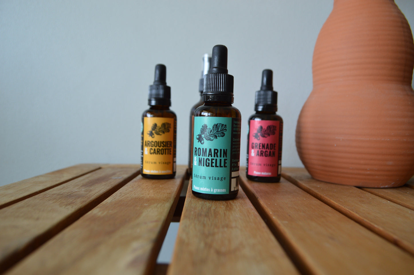 Organic face serum Rosemary & Black Cumin – Combination/oily skin