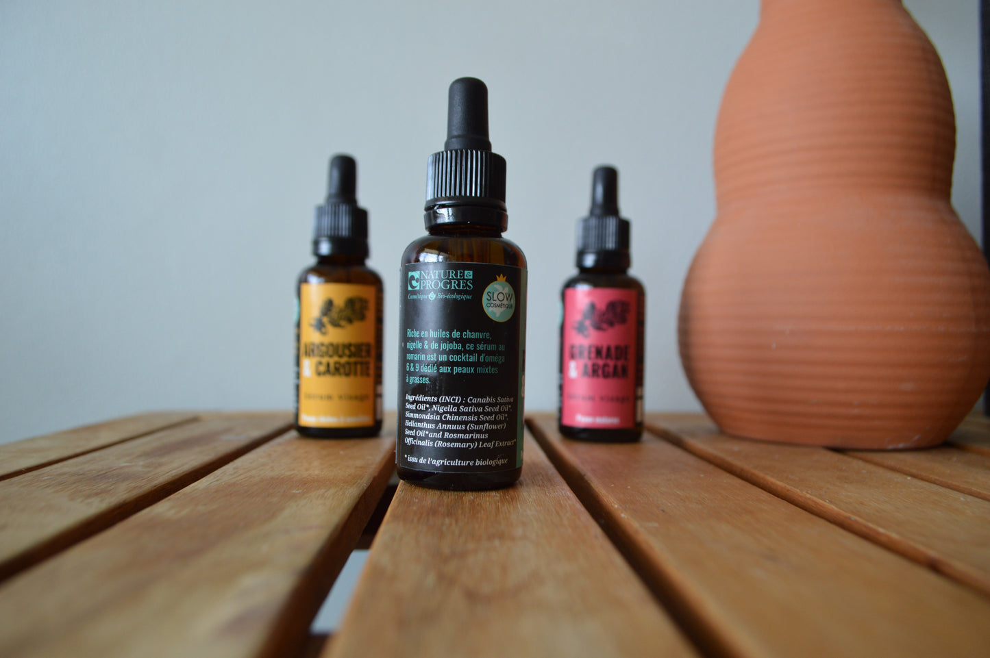 Organic face serum Rosemary & Black Cumin – Combination/oily skin